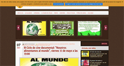 Desktop Screenshot of chozasdelasierra.org